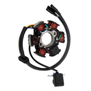 DURAFORCE 6 Coil Pole Magneto Flywheel Stator 50cc 70cc 110cc 125cc PIT Quad Dirt Bike ATV