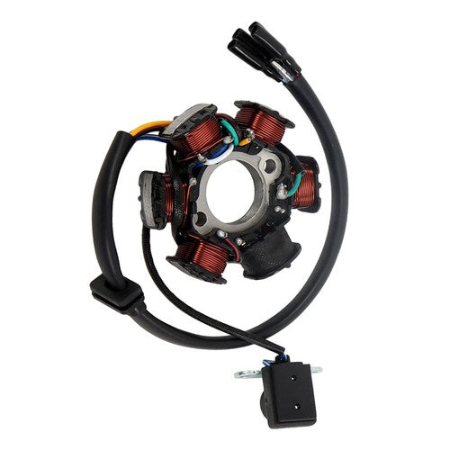DURAFORCE 6 Coil Pole Magneto Flywheel Stator 50cc 70cc 110cc 125cc PIT Quad Dirt Bike ATV