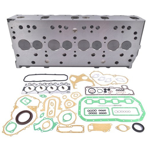 DURAFORCE Cylinder Head w/ Gasket Set Fits Isuzu NPR NQR Truck 1992-1998 4BD2 3.9L Engine