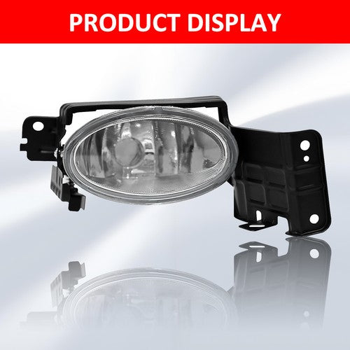 DURAFORCE Fit Honda Accord Crosstour 3.5L 2010-2012 Front Bumper Fog Lights Lamp W/Bezel