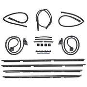 DURAFORCE 17 Pcs Door Tailgate Weatherstripping Seal Kit For any 1978-1987 Chevy El Camino
