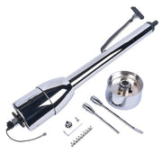 DURAFORCE 28" Chrome Tilt Manual Style Steering Column with Wheel Adapter No Key Hot Rod