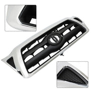 DURAFORCE Headlights Left&Right For Toyota Tacoma 2005-10 11 Front Bumper Grille Plastic