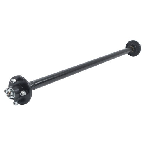 DURAFORCE 2K 2000lbs Trailer Axle 4 lug-4' 54' HF w/ U-Bolt Kit For trailers RVs trucks