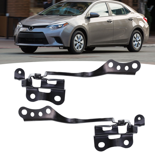 DURAFORCE For Toyota Corolla 2014 2015 2016 Hood Hinge Driver & Passenger Front Side LH RH