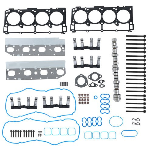 DURAFORCE For Ram 1500 5.7L V8 09-15 Cab Pickup Camshaft MDS Lifters Seals Kit 53022263AE