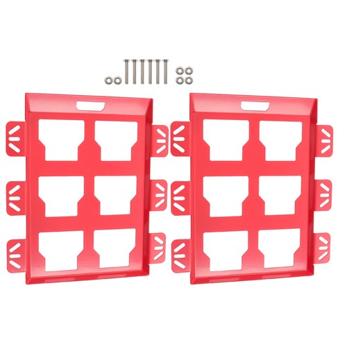 DURAFORCE 2 Pieces Tool Box Mounting Plate 50Lbs Half Package For Tool Storage System