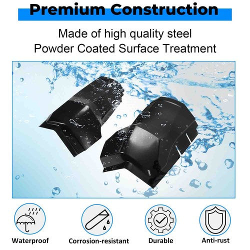 Fits 09-18 Dodge Ram 1500 2500 Quad Club Cab 4DR Extended Cab Corners Pair