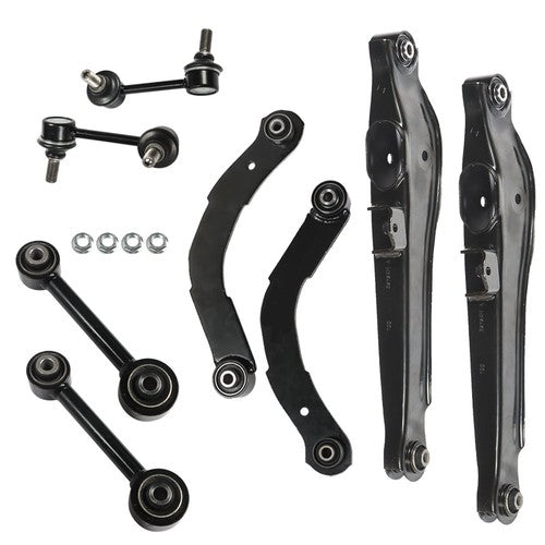 DURAFORCE 8Pcs Suspension Control Lateral Toe Arms Sway Bars Kit Fit For Jeep Dodge Series