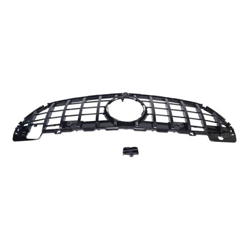 DURAFORCE For Mercedes Benz C200 C300 2022-2024 W206 Gloss Black Front Bumper Grille Grill