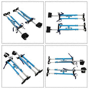 DURAFORCE Painting Stilt 36" - 48" Drywall Stilts Adjustable Aluminum Alloy Tool Blue