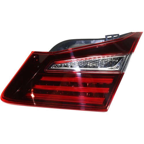 DURAFORCE Pair Inner Tail Light for Honda Accord Sedan 2016-2017 Driver Passenger Side