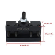 DURAFORCE For Lathe Tools Machifit 250-201XL Quick Change Turning and Facing Post Holder