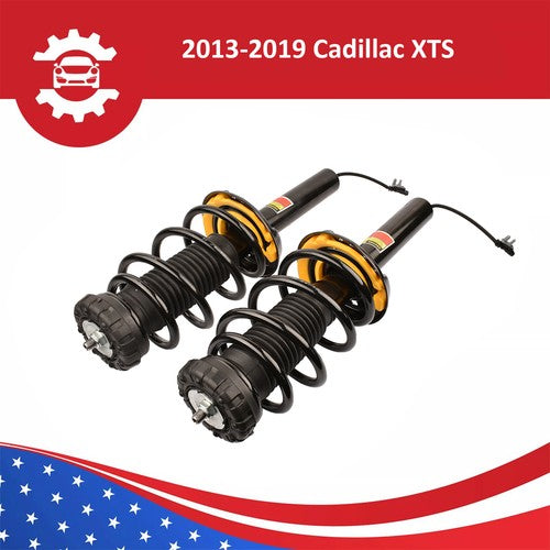 DURAFORCE Pair Front Shock Absorbers Struts for 2013-19 Cadillac XTS w/ Electric 20810267