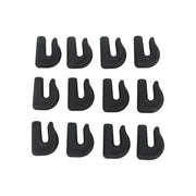 DURAFORCE 12 Pack 3/8" Weld On Grab Hook 6600lbs Heavy Duty G70 Forged Grab Chain Hooks