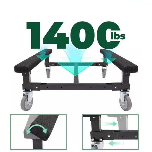 DURAFORCE Watercraft Dolly For Sea-Doo Yamaha Boat Jet Ski Stand Storage Cart PWC 1400lbs