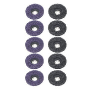 DURAFORCE Diamond Grinding Discs for Metal and Wood 12 Pack: 4 x 5/8" (6 Black, 6 Purple)