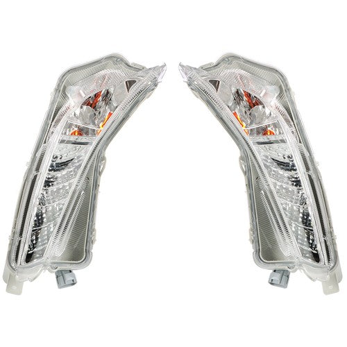 DURAFORCE Fit For Toyota Camry XLE XSE 2015-17 Front LED Fog Lights Lamps Driver&Passenger