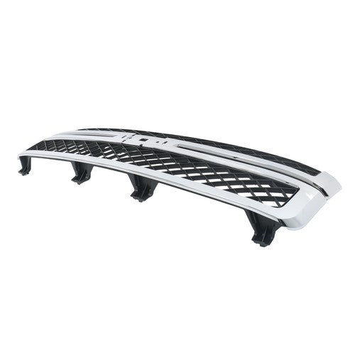 DURAFORCE Front Bumper Grille Black Chrome For Chevy Silverado 2500HD 3500 HD 2011-14
