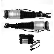 DURAFORCE 2Pcs Front Air Spring Bag Struts + 1Pc Compressor for Hyundai Equus 2011-2016