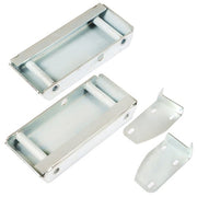 DURAFORCE 2× Raw Steel Swap brackets Left & Right For Ford 2003-up Crown Vic High Quality