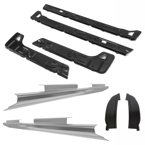 DURAFORCE For 99-07 Chevy Silverado GMC Sierra Crew Cab Corners & Inner Outer Rocker Panel