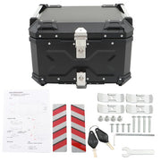 DURAFORCE New Motorcycle 36L Side Case Hard Saddlebag + 55L Top Case Tail Box Luggage
