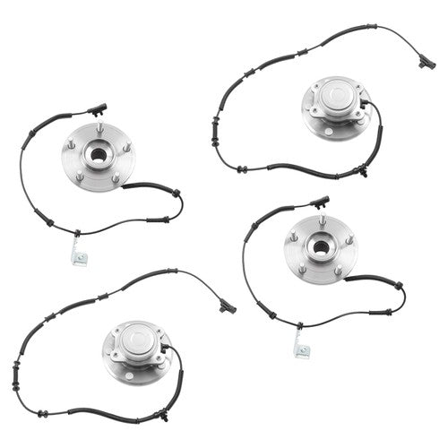 DURAFORCE For Chrysler Town & Country 3.6L 2008-2011 4X Front Rear Wheel Hub Bearings FWD