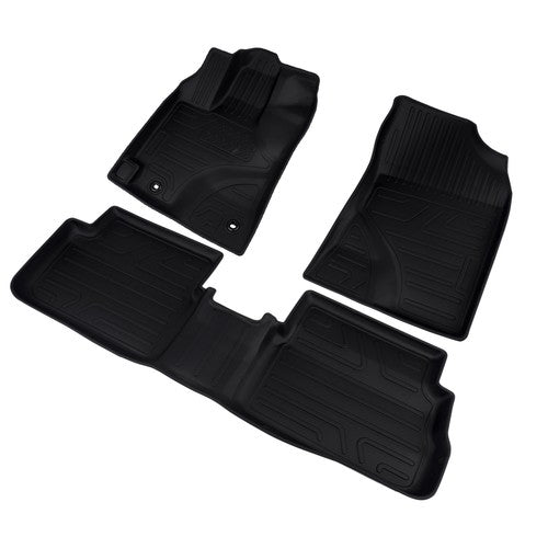 DURAFORCE New Floor Mats for Toyota Corolla Sedan 2014-2019 All Weather Rubber Floor Liner