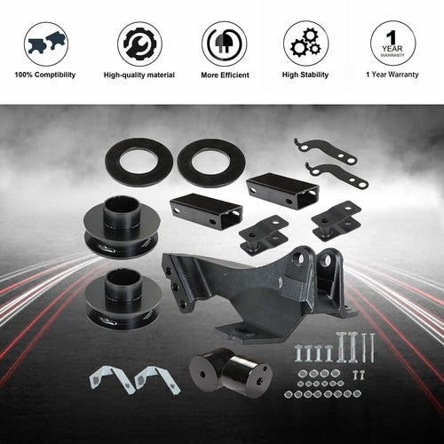 DURAFORCE 2.5" Leveling Kit For 2011-2020 Ford F250 F350 SuperDuty 4WD w/Track Bar Bracket