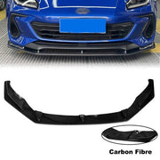 DURAFORCE Fits 2022-2023 Subaru BRZ ZD8 Front Bumper Carbon Fiber Lip Spoiler Body Kit