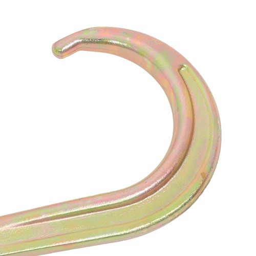 DURAFORCE Working Load 7100lbs Double Limb Hook Chain 3/8in*2ft G80 Chain 15IN J Hooks