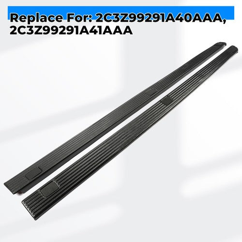DURAFORCE Bed Side Rail Top Molding Covers For Ford F250 F350 Super Duty 02 16 8 Ft LH RH