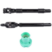 DURAFORCE Intermediate Steering Shaft Lower+Upper for Chevy Avalanche 1500 2500 Cadillac