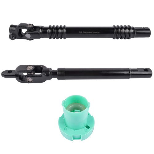 DURAFORCE Intermediate Steering Shaft Lower+Upper for Chevy Avalanche 1500 2500 Cadillac