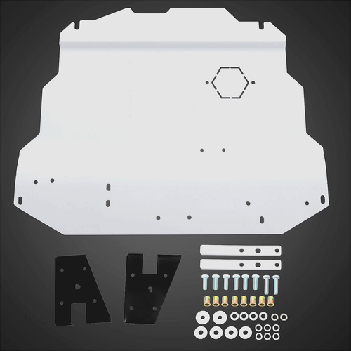 DURAFORCE Skid Plate Belly Pan Aluminum for 99-10 VW Volkswagen Golf Jetta MK4 New Beetle