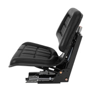 DURAFORCE Black Tractor Suspension Seat For Ford / New Holland 3000 3600 3610 3900 6000