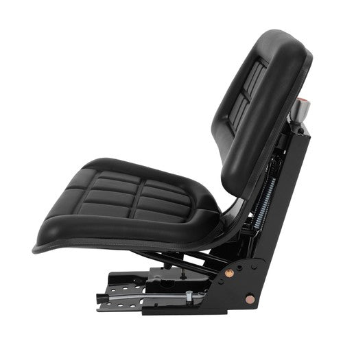 DURAFORCE Black Tractor Suspension Seat For Ford / New Holland 3000 3600 3610 3900 6000