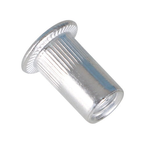 DURAFORCE 100 Pack 10-24 Aluminum Flange Nutserts Rivet Nut Rivnut Nutsert