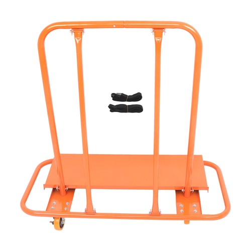 DURAFORCE Handling Sheetrock Sheet Panel With Safety Belts Drywall Sheet Cart 3000Lbs