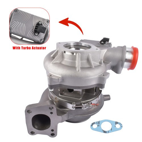 DURAFORCE Turbocharger w/ Actuator for Chevy Silverado 2500 HD 6.6L Duramax L5P V8 Diesel