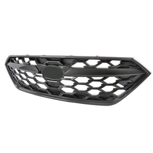 DURAFORCE Front Bumper Upper Grille Grill Dark Gray Fits For Subaru WRX 2022 2023 2024 New