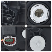 DURAFORCE Headlight Replacement For Nissan Frontier 2022-2023 RH Side Clear Black Halogen