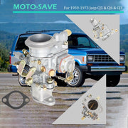 DURAFORCE Solex 1 Barrel Carburetor 17701.02 Fit For Jeep CJ3 CJ5 CJ6 2.2L l4 1959-1973