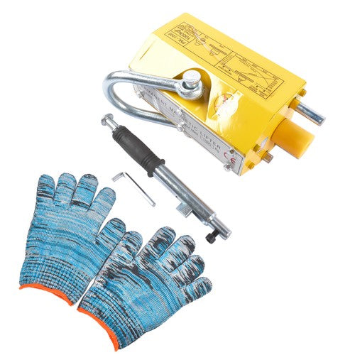DURAFORCE 1000Kg / 2200 Lbs Permanent Lift Magnets for Hoist, Board, Lifting Plate Steel