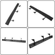 DURAFORCE For Toyota Tacoma 2005-2023 Double Cab Left+Right Running Boards 6-inch Aluminum
