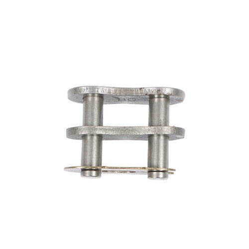 DURAFORCE #80 Stainless Steel Roller Chain x 10ft with Free Connecting Links 1 connector