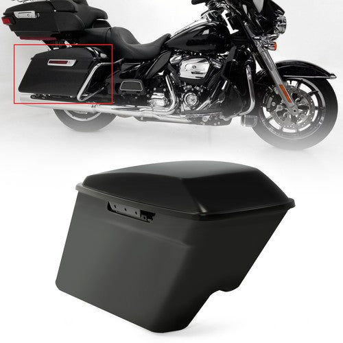 5 Stretched Extended Hard Saddle Bags For Harley Touring 14-24 Road King Glide