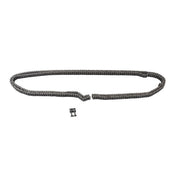 DURAFORCE #35-2 Duplex Roller Chain 10 Feet Heavy Duty Double Strand with 2 Master Links