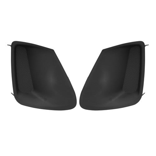 DURAFORCE Front Bumper Fog Light Hole Insert Cover for 2011 2012 2013 for Toyota Corolla